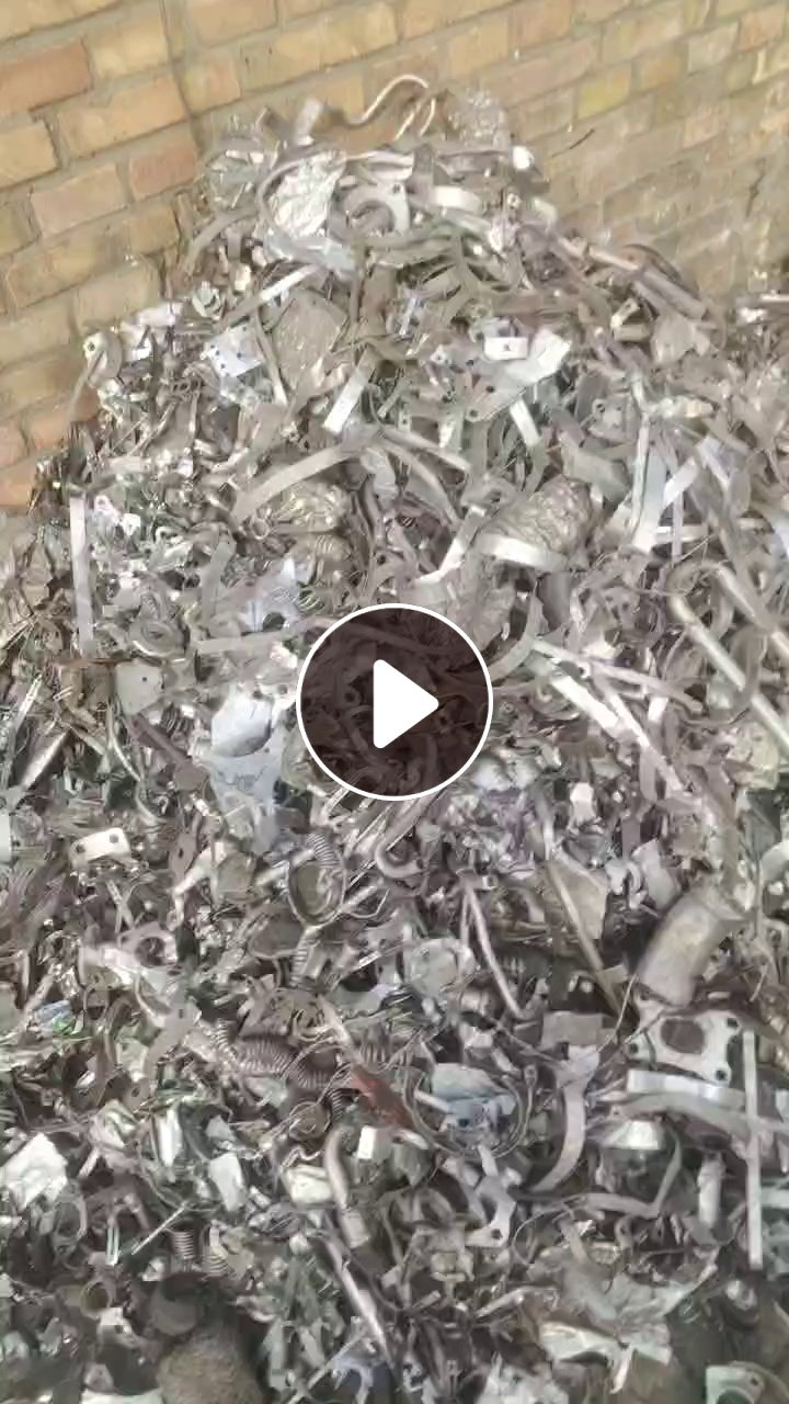 回收干磨钢件尾料，共享单车破碎尾料