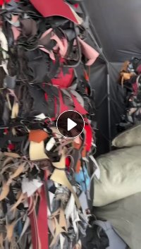 长期出售pvc汽车内饰海绵革边角料，现货够车