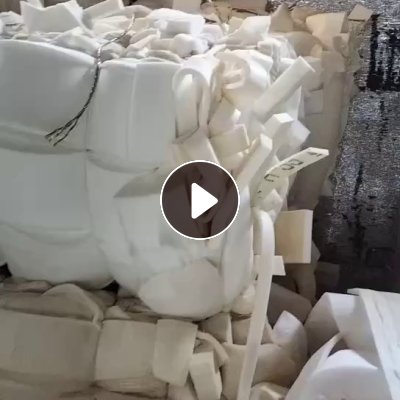 长期出售废海绵，家私厂下来的白绵，现货有60吨左右，在河南新乡