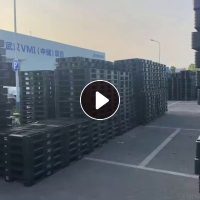 出售PP二手托盘，规格1.1*1.1，黑色的，全国有7个基地，加起来一个月有7/8千个