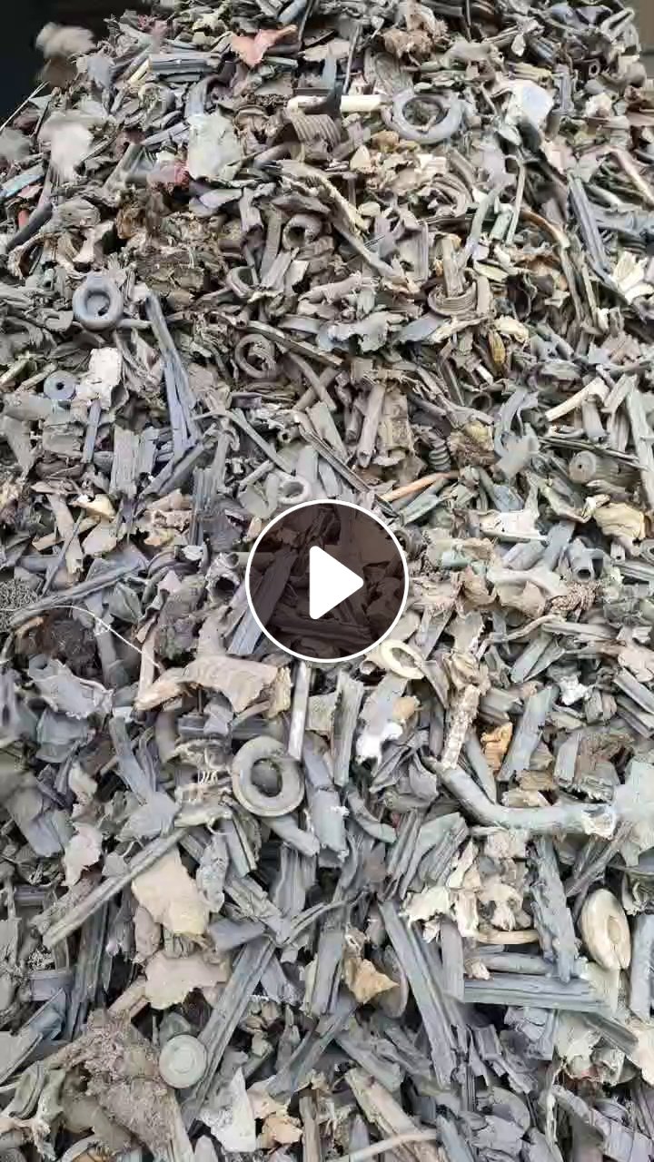 出售空风机抽出来的橡胶塑料混合废料