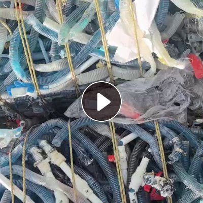 出售PVC风电钢丝管，含树脂，破碎处理起来会麻烦一点，风电厂各个基地下来的料