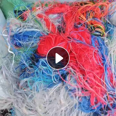长期出售做书包下来的杂色纯丙纶废丝，丙纶废布，丙纶边角料，现货24吨
