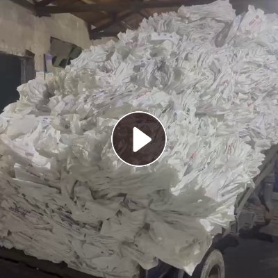 长期出售干造乳白袋废料，可直接上机造粒，现货够车