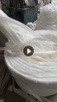 长期回收涤纶长丝，涤纶长丝布边，土工布边角料，只要白色的，月需50吨，在河北保定