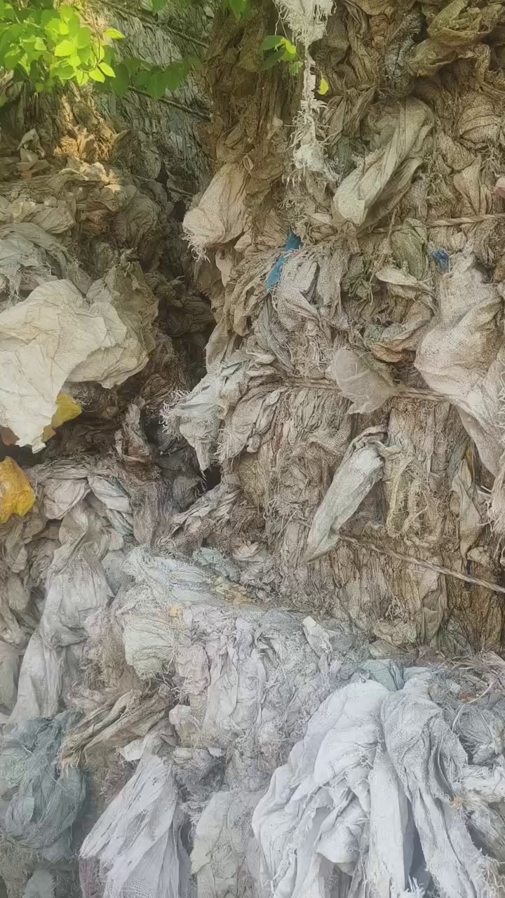 出售编织袋废料，炼油，现货50吨