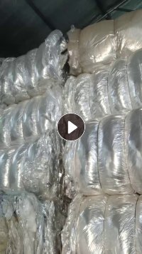 出售PET纯白废膜，现货十几吨