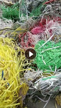 求购PP打包带毛料，破碎用