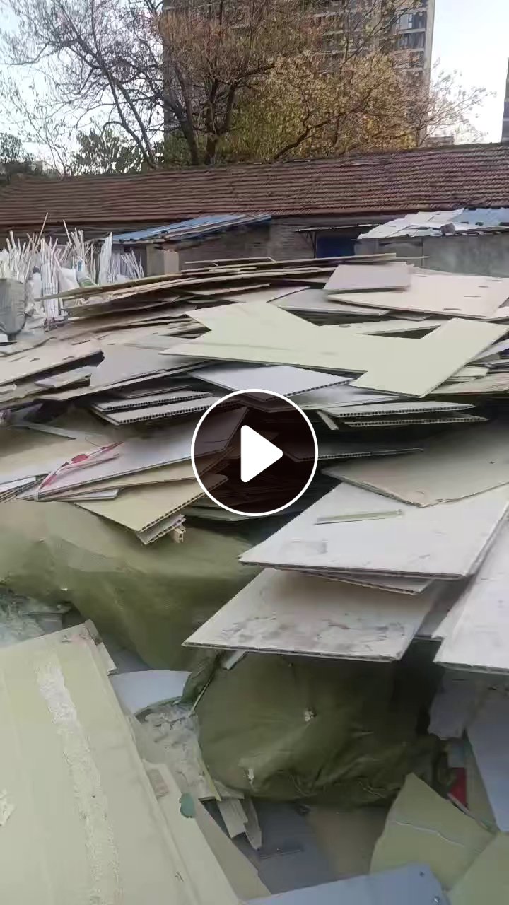 出售PVC墙板毛料，PVC塑钢毛料，PVC碳晶板大小管毛料