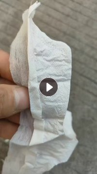 长期出售白色卫生巾边角料，复合无纺布边角料，现货一挂车