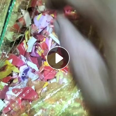 出售分色丙破碎料，含些共聚，过池甩干没过风选，毛料手工分拣货