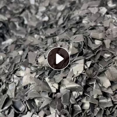 出售黑色PS吸塑盒破碎料，带标签跟不带标签的通粉，现货5吨，也有片材级的