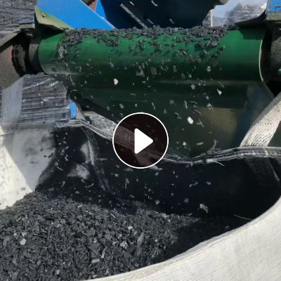 出售玻纤增强黑色PC/ABS破碎料  ，现货30吨