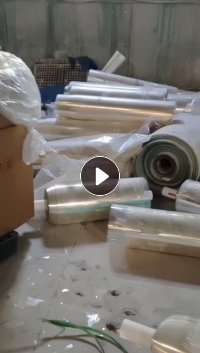 出售PET轻胶膜废料，卷筒散膜压包统货出，现货70吨左右