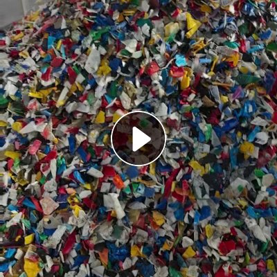 出售PP涂料桶破碎料，花桶破碎料，现货一挂，冲击36