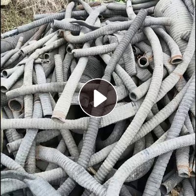 出售煤礦用的橡膠管廢料