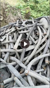 出售煤矿用的橡胶管废料