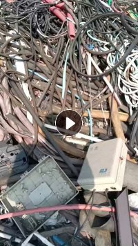 长期出售橡胶电缆皮废料，大部分黑色