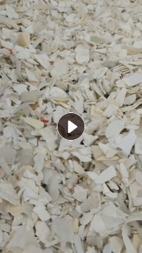 出售日杂纯漂白丙破碎料，每个月100多吨