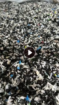 长期出售尼龙扎带破碎料，杂色的，单双6混一起