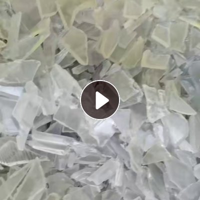 出售PC灯壳破碎料，清洗好的可拉丝