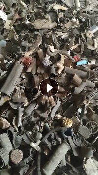 出售钢厂尾料筛选出来杂橡胶