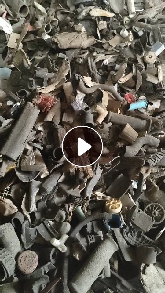 出售钢厂尾料筛选出来杂橡胶