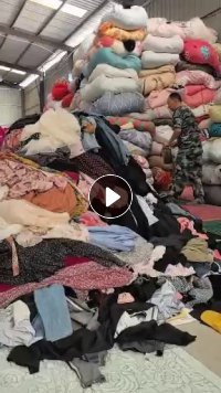 长期回收旧衣服统货，旧衣服分拣货，全品类都回收，附近300公里优先