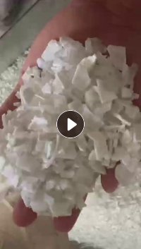 出售白色PP美缝剂管破碎料，现货100吨