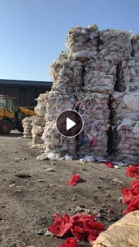 大量出售二级高压水洗膜废料，现货80吨