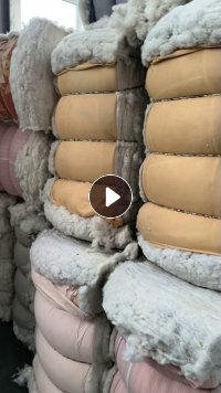 长期出售旧丝绵开松棉，枕芯和被子棉一起开的，货在山东济南