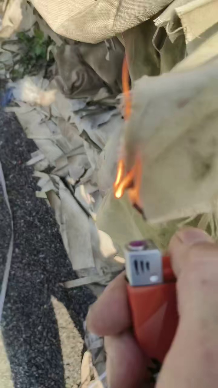 长期出售锰矿厂下来的涤纶过滤布，现货200吨