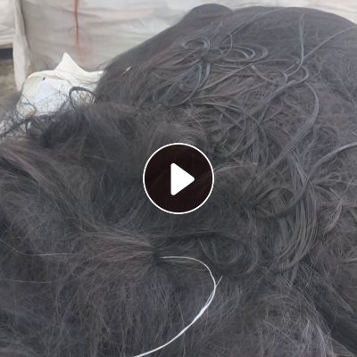 长期出售涤纶废丝，涤纶假发丝，pet假发丝，杂色的，现货一百吨