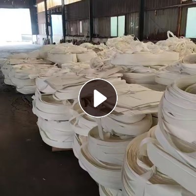 出售防水材料布边条，是用聚酯切片原料做的，无纺布边条，带桨，现货有二十几吨，货在山东菏泽