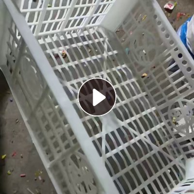 出售水果筐破碎料，白色沉水料，长期有货