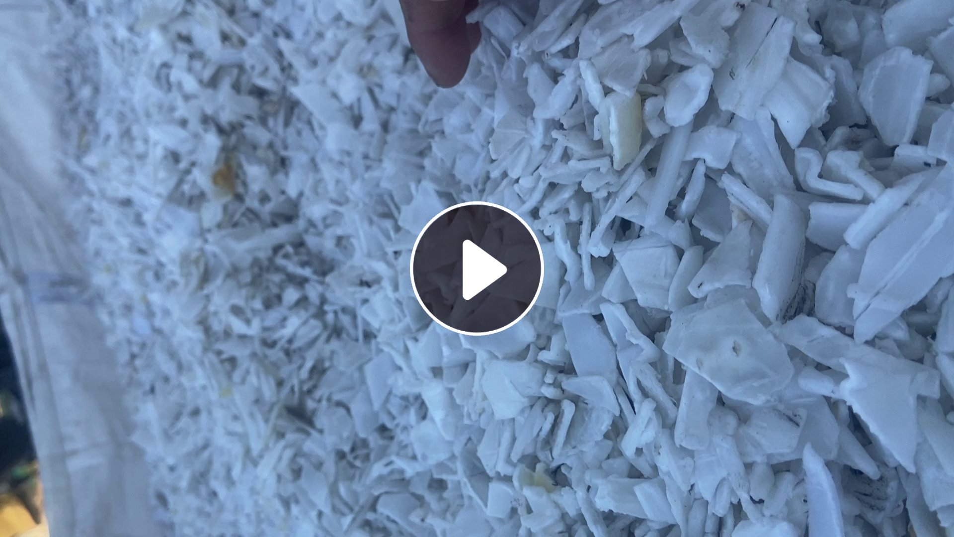 出售pp电动车白坐垫破碎料