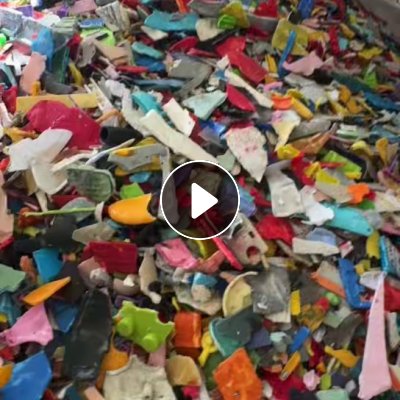 大量出售黑花白abs混合破碎料，静电料