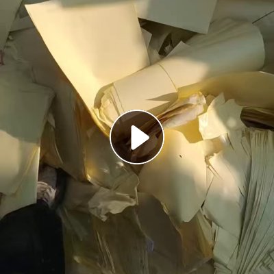 出售黄色淋膜纸废料