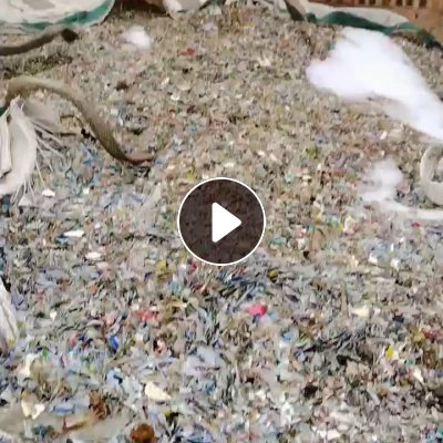 出售商标纸破碎料，有PP和PVC的，PP的占比多，现货4.2一车