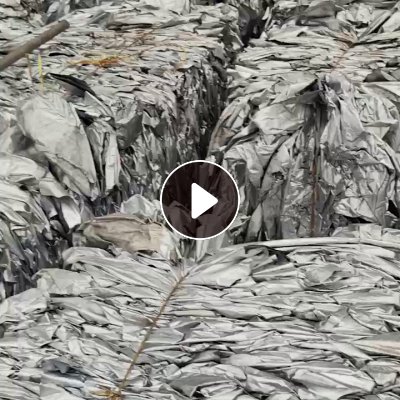 出售电池吨包抽出来的铝塑膜，已经处理干净了，现货七八吨