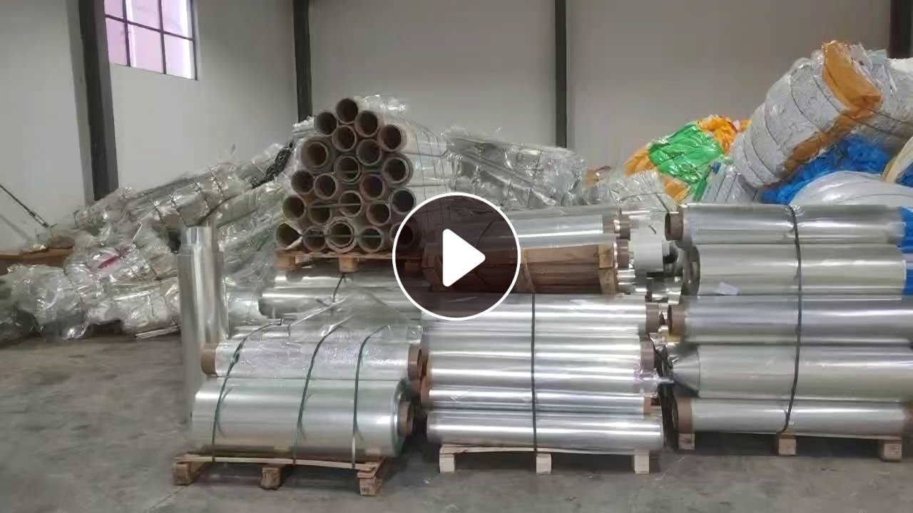 PET轻胶膜，压包料，不限颜色，大量回收