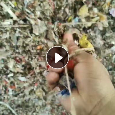 大量收购清洗过的纸厂废塑料