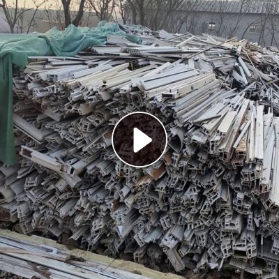 出售PVC塑钢毛料，现货十几吨