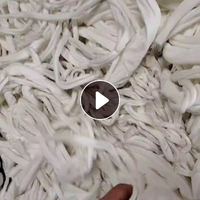 长期出售定性厂下来的涤纶布条，打绳料 ，一个月200吨左右