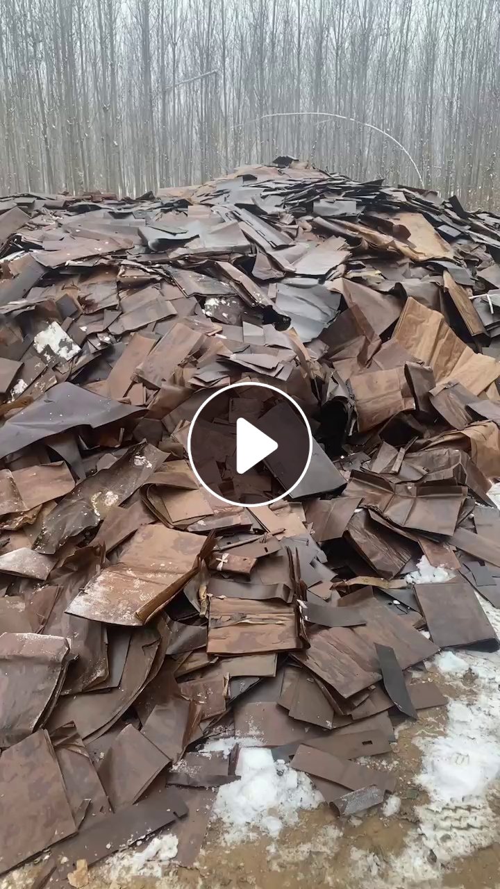 常年大量回收变压器拆下来的油纸