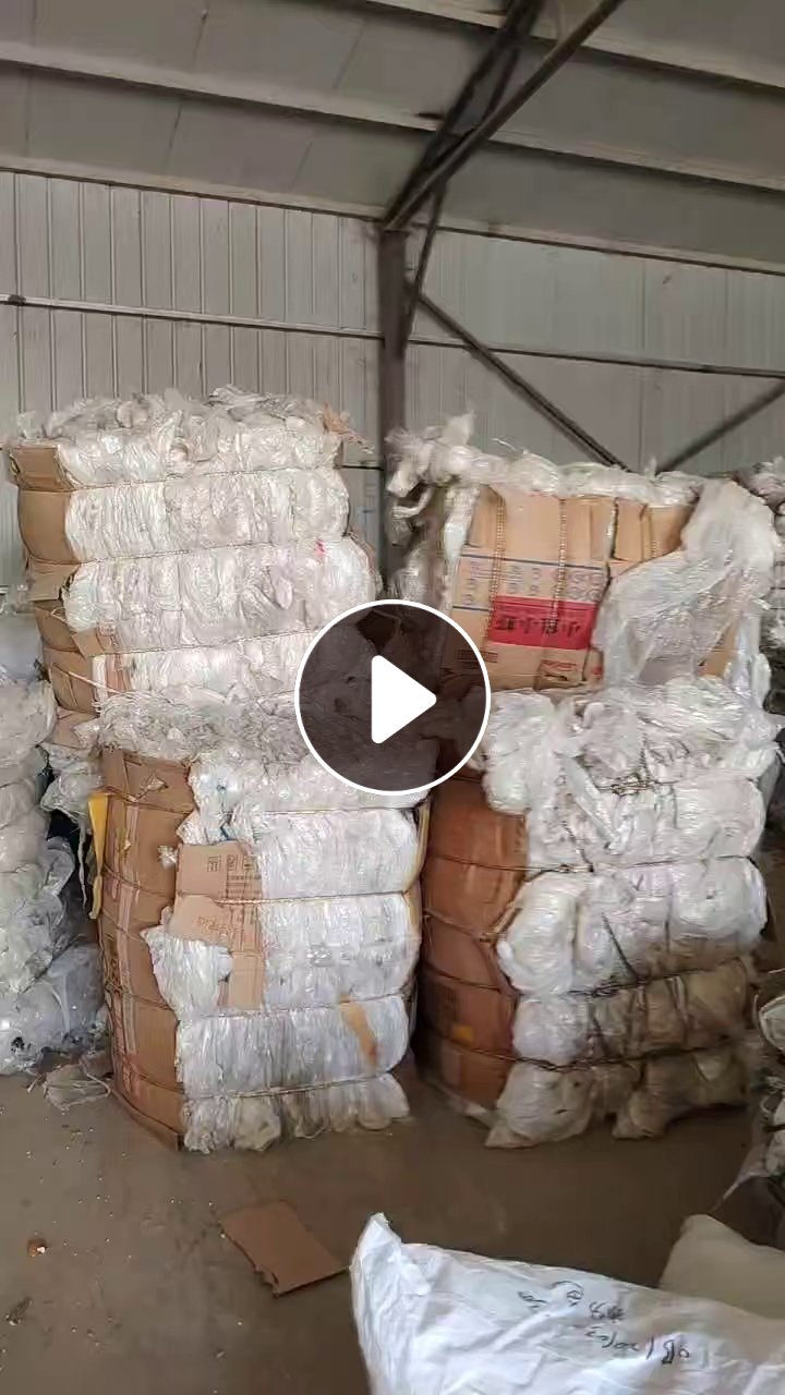 出售纯粘膜废料，水洗缠绕膜，现货6.8一车