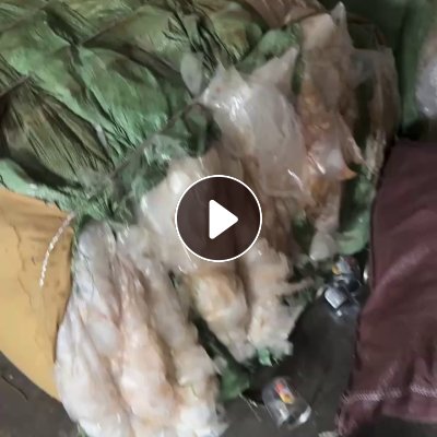 出售食品厂下来的尼龙复合高压膜废料，和PE花膜一起出