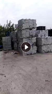 全国求购灰色中空板毛料，PP空心板压包料，月需300吨