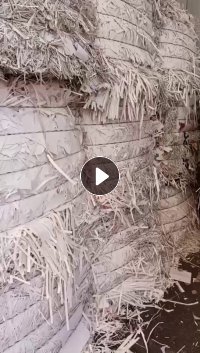 长期出售无膜的白卡纸花卡纸混打料