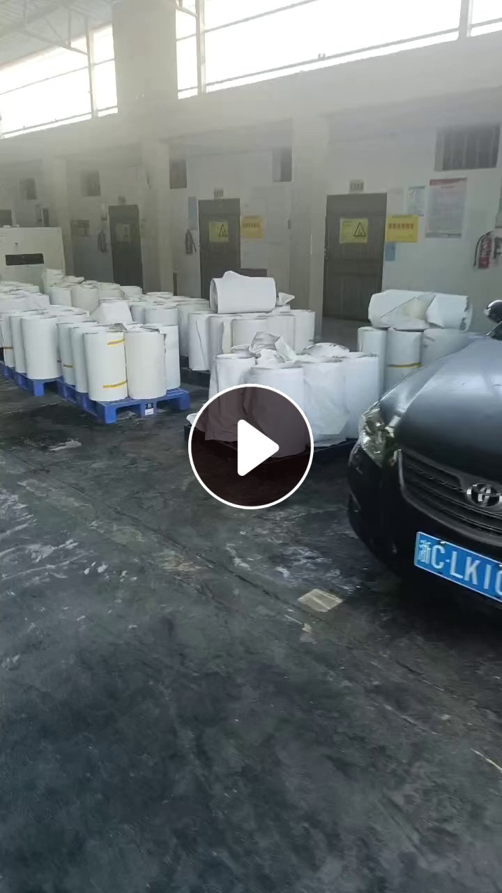 出售电子厂的单面膜卷筒白纸